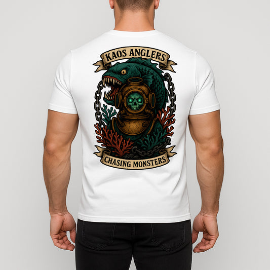 KAOS Anglers Deep Sea Diver Monster Fish T-Shirt | KAOS CLOTHING D437