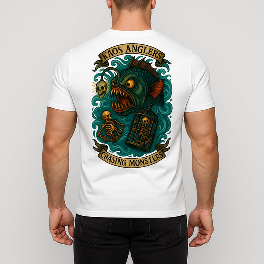 KAOS Anglers Anglerfish Skeleton Cage T-Shirt | KAOS CLOTHING D440