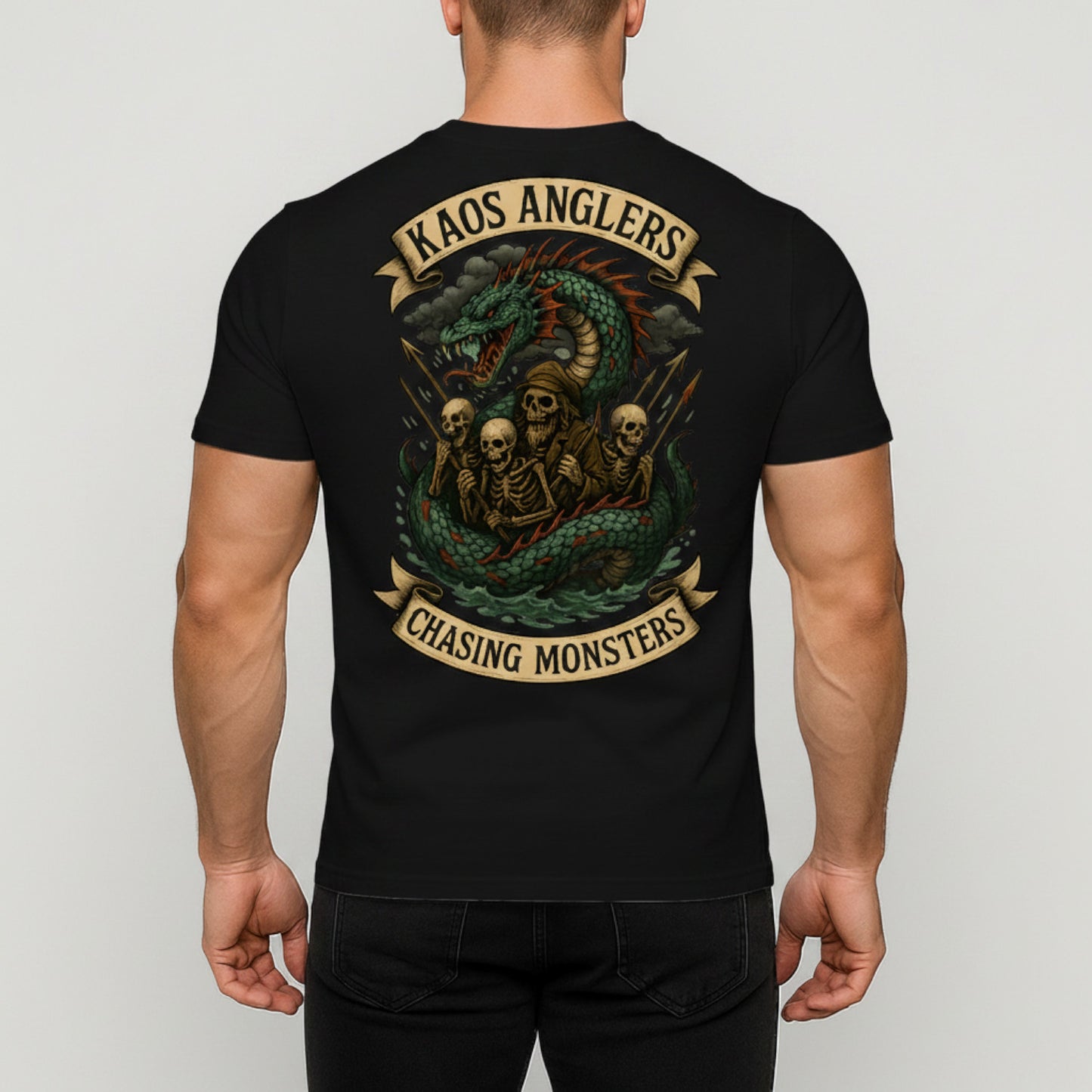 KAOS Anglers Skeleton Crew Sea Dragon T-Shirt | KAOS CLOTHING D442