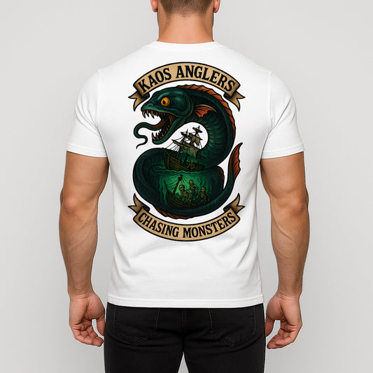 KAOS Anglers Ghost Ship Sea Monster T-Shirt | KAOS CLOTHING D443