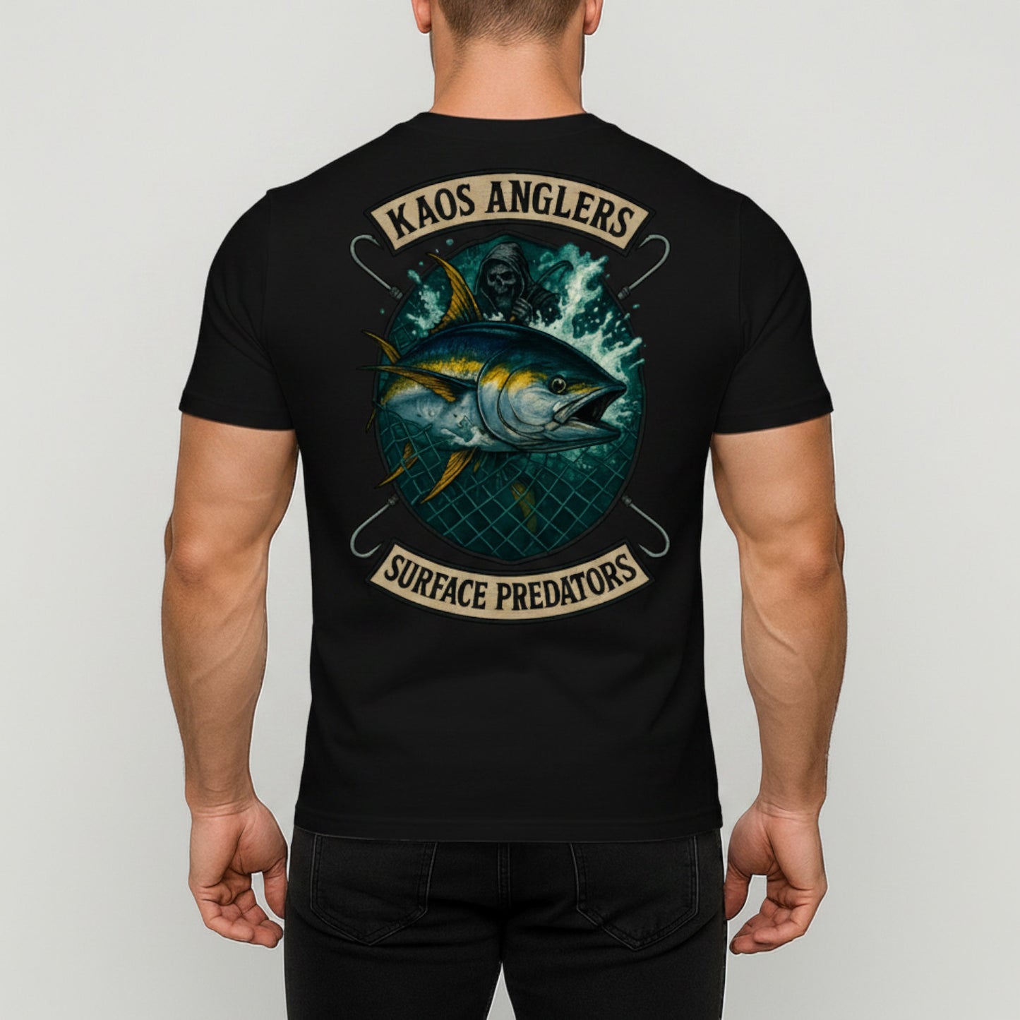 KAOS Anglers Tuna Surface Predators T-Shirt | KAOS CLOTHING D449