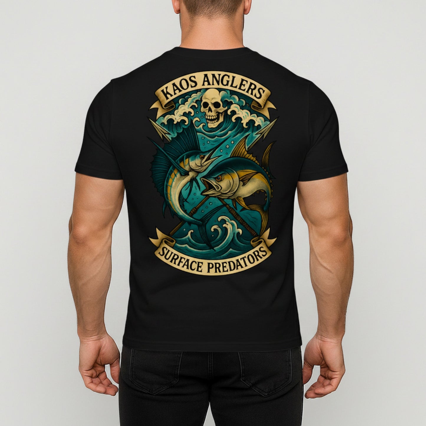 KAOS Anglers Billfish and Tuna Surface Predators T-Shirt | KAOS CLOTHING D452