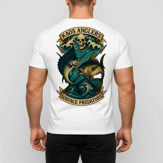 KAOS Anglers Billfish and Tuna Surface Predators T-Shirt | KAOS CLOTHING D452