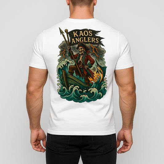KAOS Anglers Skeleton Captain Marlin T-Shirt | KAOS CLOTHING D489