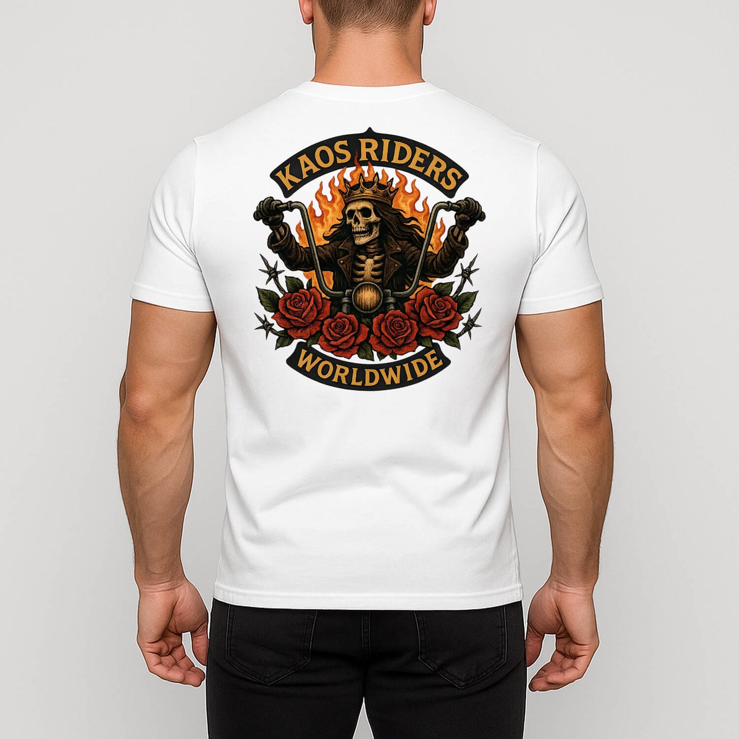 KAOS Riders Crowned Reaper Rider T-Shirt | KAOS CLOTHING D8